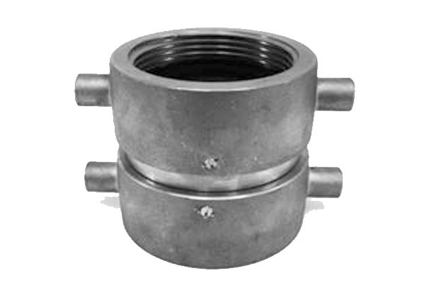 UPD : Double Female Swivel - Brass : 2 1/2 NST x 2 1/2 NPSH