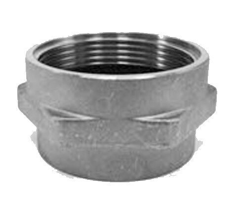 UPD : Double Female Hex Coupling - Solid Brass : 1 1/2 NPT x 1 1/2 NST
