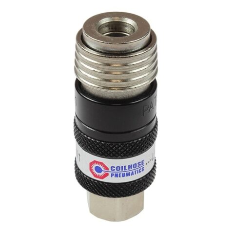 5-in-1 Automatic Safety Exhaust Coupler 1/4” Body, 1/4” FPT