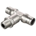 172PLM-6M-4R : Parker Electroless Nickel Plated Brass Push-to-Connect Fittings - Prestolok PLM