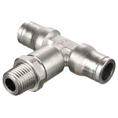 172PLM-6M-2R : Parker Electroless Nickel Plated Brass Push-to-Connect Fittings - Prestolok PLM
