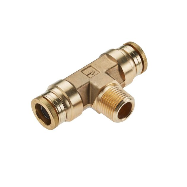 172PTCNS-8-6-8 : Parker Air Brake D.O.T. composite & brass push-to-connect fittings - PTC & PTCR