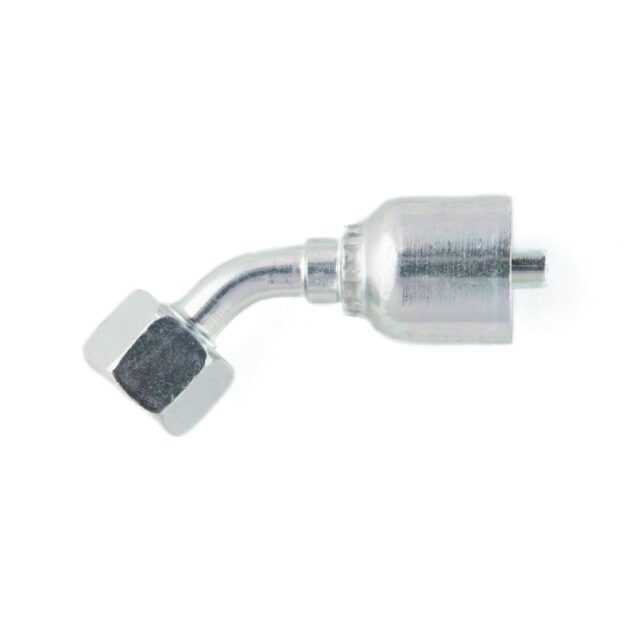 1B143-8-8 : Parker Crimp Style Hydraulic Hose Fitting - 43 Series Fittings