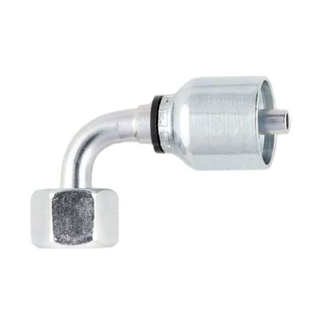1B243-4-4 : Parker Crimp Style Hydraulic Hose Fitting - 43 Series Fittings