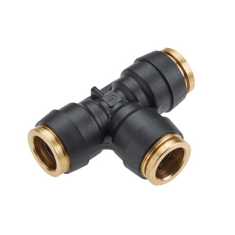 364PTC-6-6-4 : Parker Air Brake D.O.T. composite & brass push-to-connect fittings - PTC & PTCR