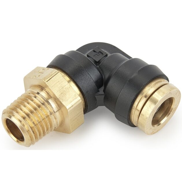 369PTC-4-6 : Parker Air Brake D.O.T. composite & brass push-to-connect fittings - PTC & PTCR
