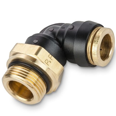 369PTCR-10-MA16 : Parker Air Brake D.O.T. composite & brass push-to-connect fittings - PTC & PTCR