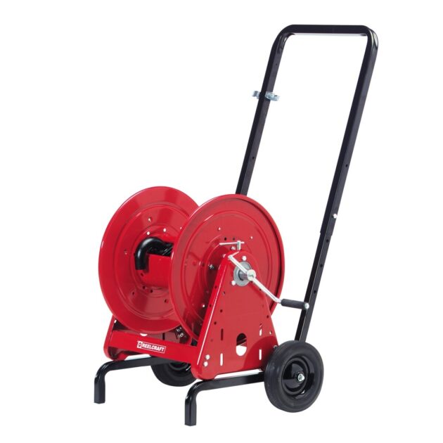 600966 – 1/2 in. x 200 ft. Hose Reel and Hand Cart