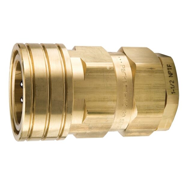 BH12-60N : Parker Multi-Purpose, ISO 7241 series B Interchange, Hydraulic Quick Couplings - 60 Series