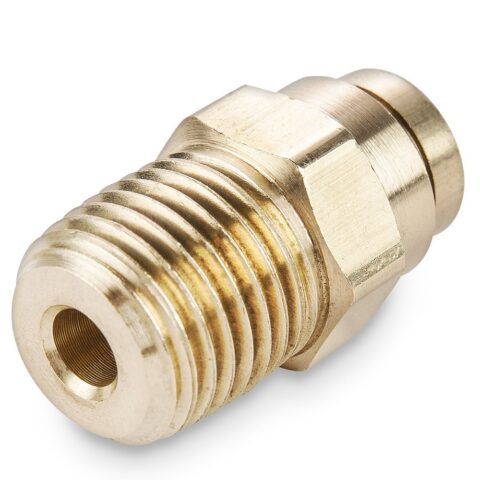 68PTC-8-8 : Parker Air Brake D.O.T. composite & brass push-to-connect fittings - PTC & PTCR