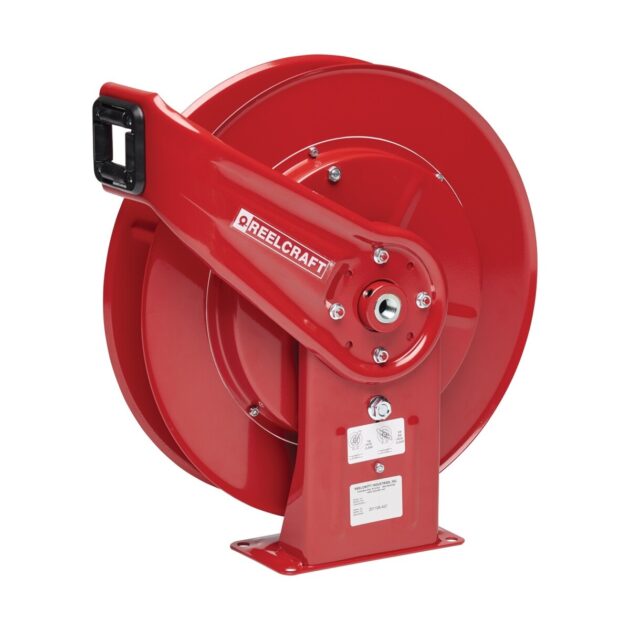 7600 OHP – 3/8 in. x 50 ft. Premium Duty Hose Reel