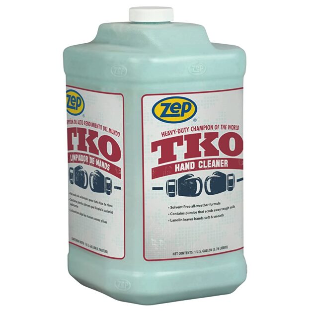 R54824 Zep TKO Hand Cleaner with Pumps – Its Solvent-Free Formula Scrubs Away Tough Soils – 1 Gallon : Zep - Image 2