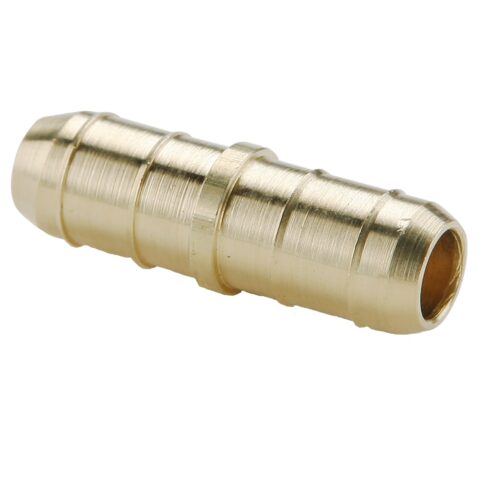 22-5/32 : Parker Brass Pneumatic Hose Barbs for Tubing, Dubl-Barb