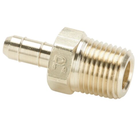 28-6-2 : Parker Brass Pneumatic Hose Barbs for Tubing, Dubl-Barb