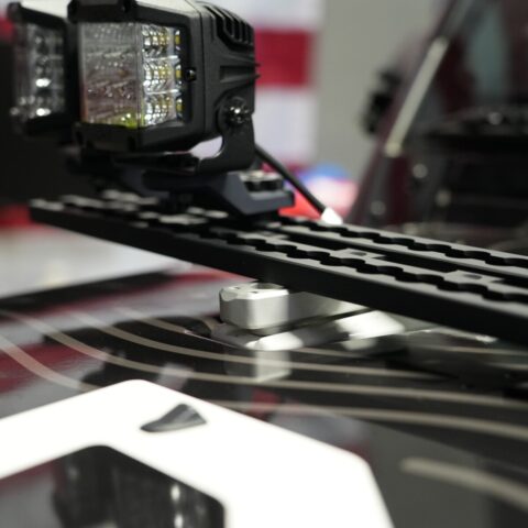 JK/JL/Gladiator Hood Hinge Mount (Pair) : Mach Built