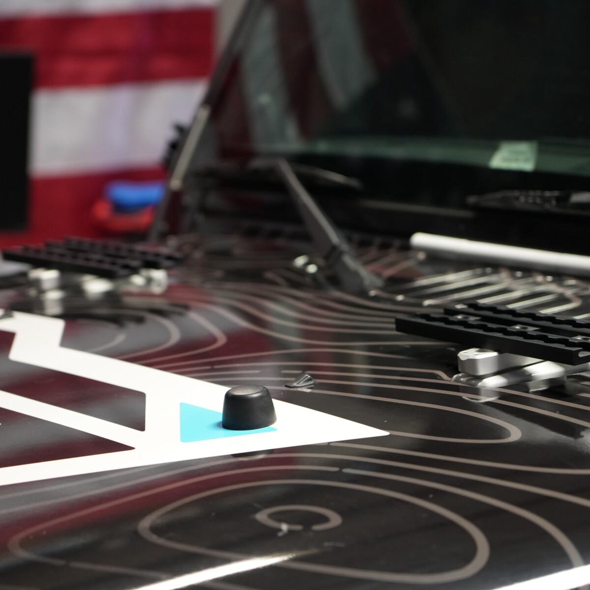 JK/JL/Gladiator Hood Hinge Mount (Pair) : Mach Built - Image 6