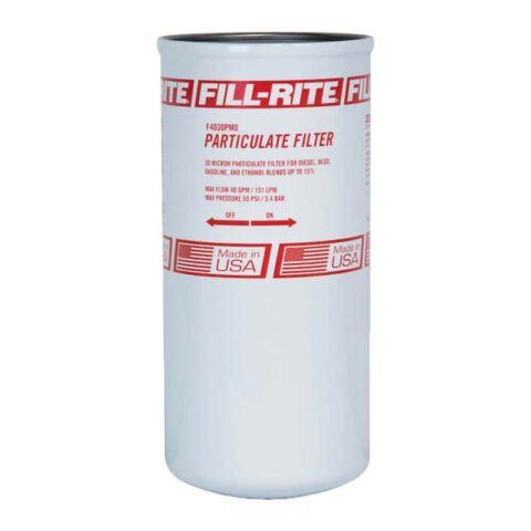 Fill-Rite : F4030PM0 30 Micron Particulate Filter, 1-½" - 16 UNF, 40 GPM