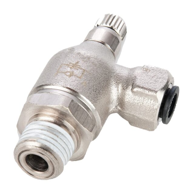 FC705-6-4 : Parker Nickel Plated Pneumatic Flow Controls