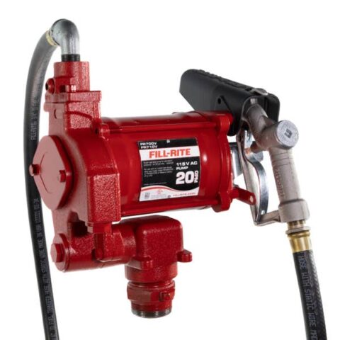 Fill-Rite : FR700V 115V AC 20 GPM Fuel Transfer Pump with Nozzle