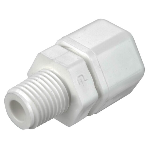 W8MC8 : Parker Compression Style Plastic Fittings, Fast-Tite
