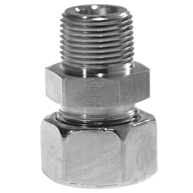 GE10L1/4NPTCF : Parker Ermeto DIN male stud high pressure hydraulic tube fittings