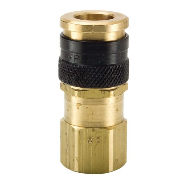 HF-371-8FP : Parker High Flow, Push to Connect, Air Tool Quick Couplings (pneumatic) Industrial Interchange - HF Series Couplers