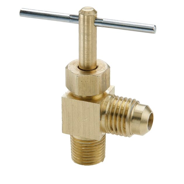 NV101F-4-2 : Parker Brass Needle Valve, Low Pressure - NV Series