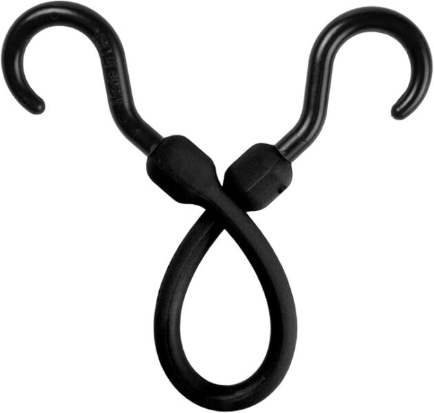 The Perfect Bungee 12" Heavy Duty Poly Cord - Nylon Hooks : TPB