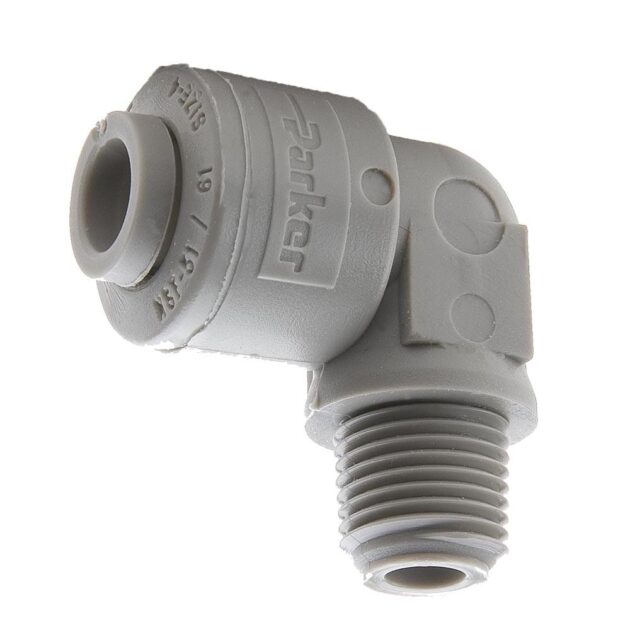 A6ME4-MG : Parker Push-to-Connect all plastic FDA compliant fitting, Parker TrueSeal