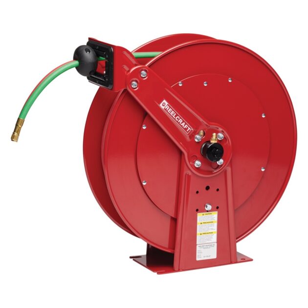 TW86075 OLPT – 3/8 in. x 75 ft. Twin Line Welding Hose Reel T-Grade