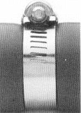 UPD : Ideal Worm Gear Lined Clamps : 3/4" - 1-1/16" Dia. Range, 10 box/qty
