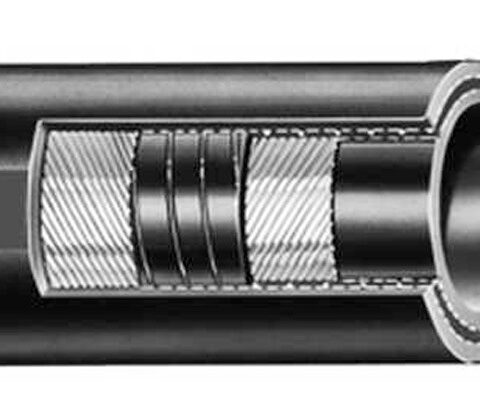 UPD : Marine Exhaust Hose - Hard Wall : 3" ID, 3 13/32" OD, 95 Burst, 1.20 weight/ft