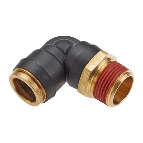 VS369PTCR-6-6 : Parker Air Brake D.O.T. composite & brass push-to-connect fittings - PTC & PTCR
