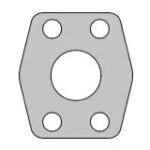 24CP2SX : Parker 4-Bolt Hydraulic Flanges and Components
