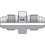 4-4HMKAS : Parker Komatsu 30° Flare, Metric Thread Adapters