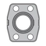 24SPGG5Q1BSX : Parker 4-Bolt Hydraulic Flanges and Components
