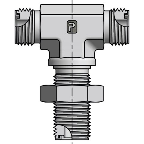 12 WJL9-SS ETS : Parker Seal-Lok Xtreme Metal Face Seal Tube Fittings and Adapters
