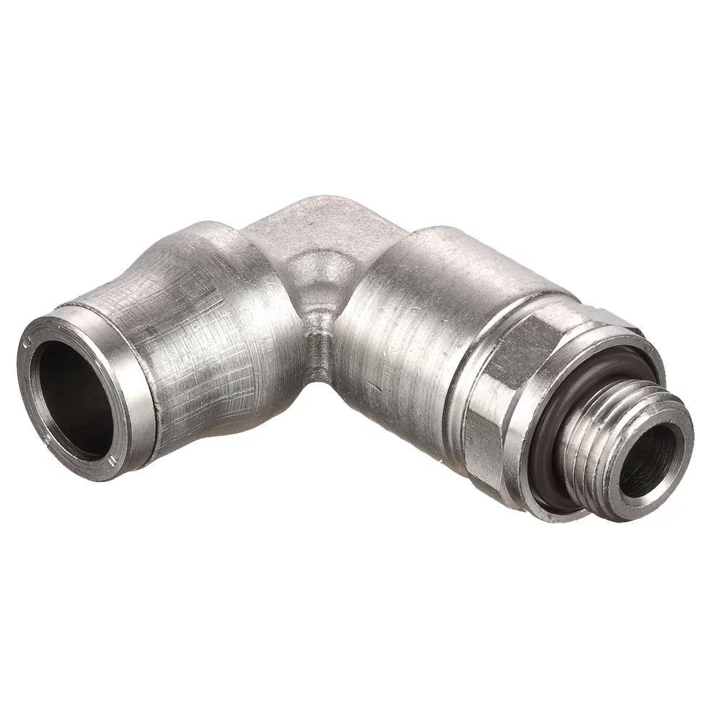 169PLMX-4M-M5 : Parker Electroless Nickel Plated Brass Push-to-Connect Fittings - Prestolok PLM