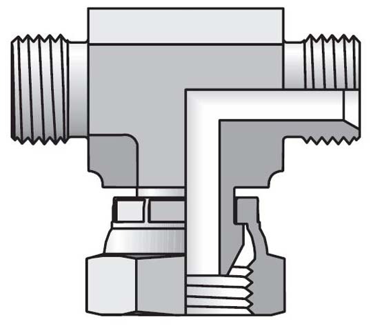 16J6MK4S : Parker Pipe Fittings and Port Adapters