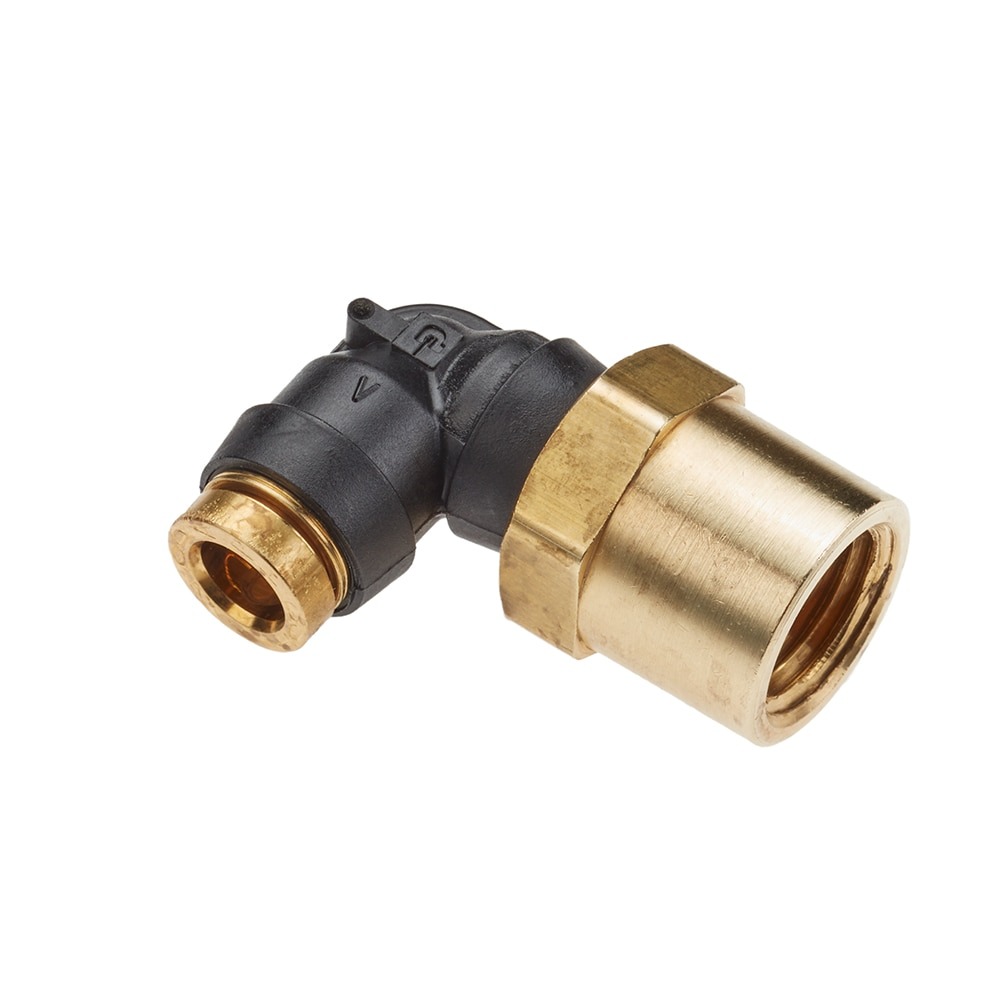 370PTC-4-4 : Parker Air Brake D.O.T. composite & brass push-to-connect fittings - PTC & PTCR