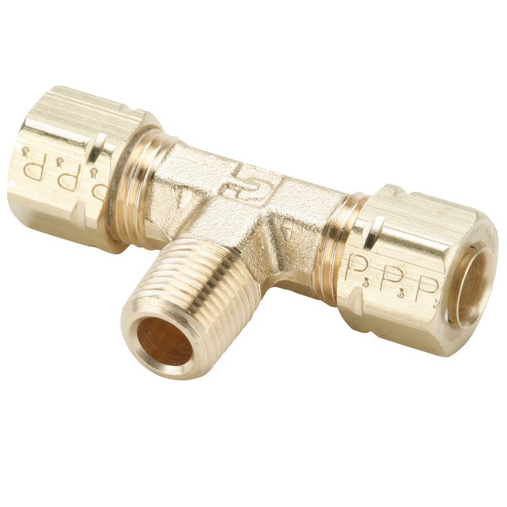 172CA-4-4 : Parker Brass Compression Fittings, Compress-Align