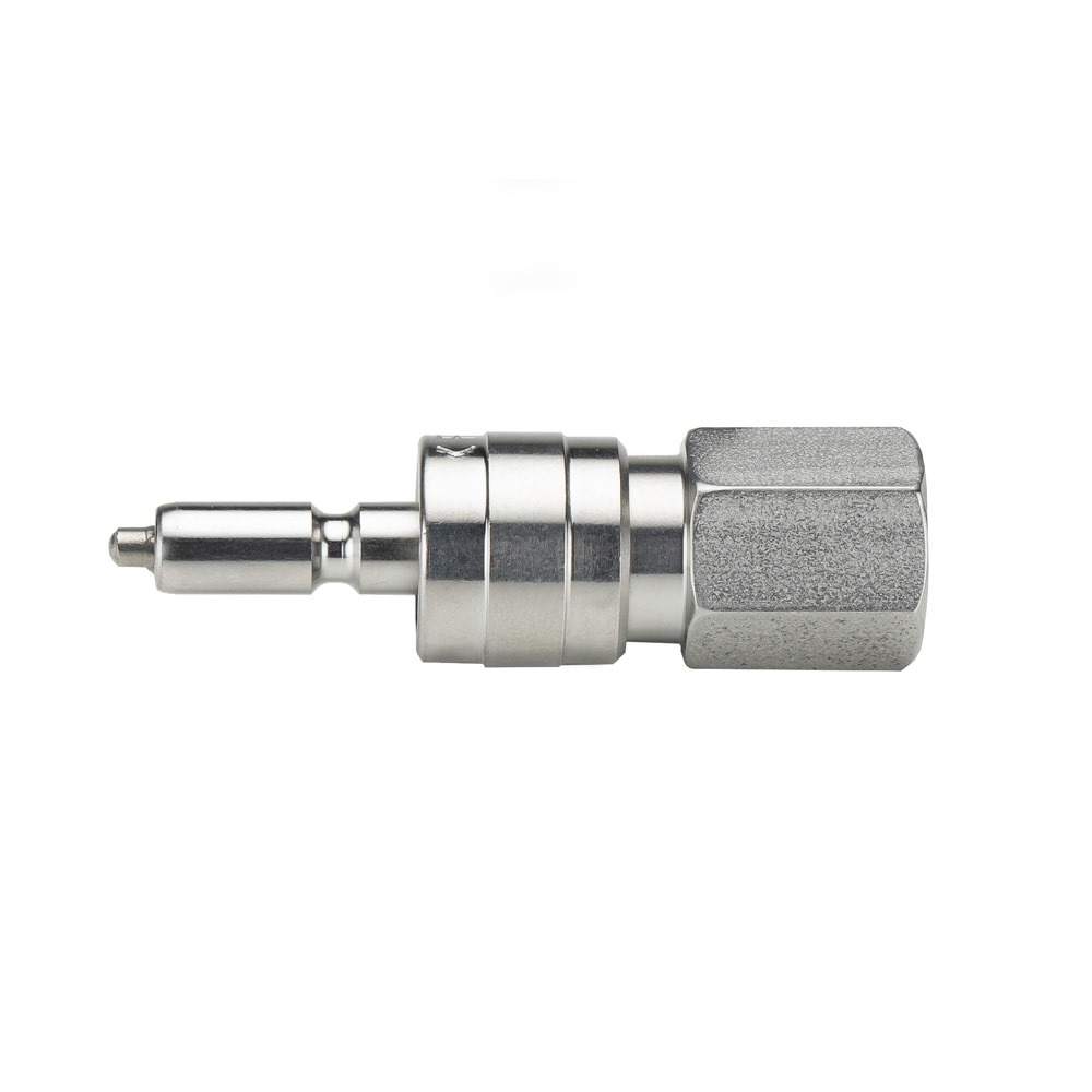 2F-Q4P-SS : Parker Push to Connect, Stainless Steel, Instrumentation Quick Couplings - CPI Series