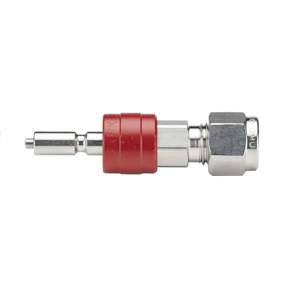 2Z-Q4VY-SS : Parker Push to Connect, Stainless Steel, Instrumentation Quick Couplings - CPI Series