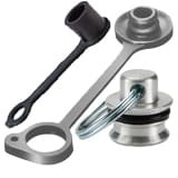 HPP-150 : Parker Protective Dust Caps and Plugs (Molded and Metal) for Quick Couplings