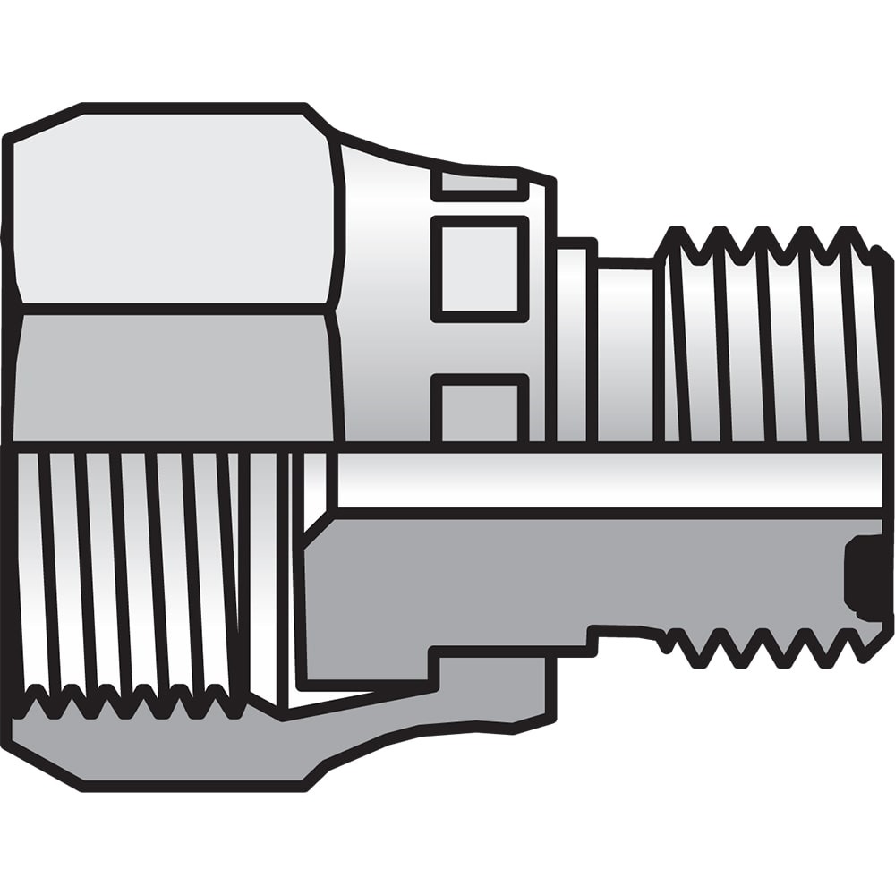 8FNMLS Parker O-Lok Cap 12mm RS