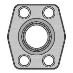 20-16W4Q1BSX : Parker 4-Bolt Hydraulic Flanges and Components
