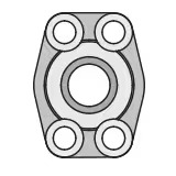 24-20W6Q2BSX : Parker 4-Bolt Hydraulic Flanges and Components