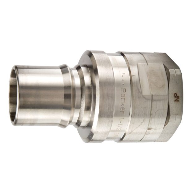 SH12-63L : Parker Multi-Purpose, ISO 7241 series B Interchange, Hydraulic Quick Couplings - 60 Series