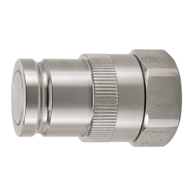 SH71-3N6-6F : Parker High Pressure , Non-Spill, Flat Face, Hydraulic Quick Couplings - 71 Series