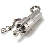 CP-Q8C-SS : Parker Protective Dust Caps and Plugs (Molded and Metal) for Quick Couplings